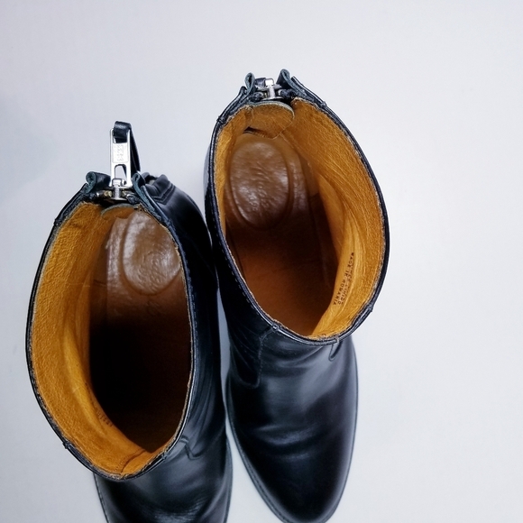 🌸 Madewell | Leather Ankle Heel Boots‎ 9 - Picture 13 of 13